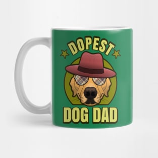 Dopest Dog Dad Funny Cool Puppy Father Mug